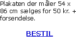 Plakaten der mler 54 x