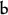 b