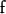 f