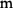 m