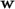 w